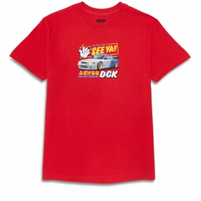 DGK See Ya T-Shirt - Red Decals Toddler Gear