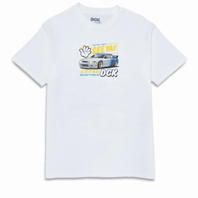 DGK See Ya T-Shirt - White Bar Supplies Cleaning Supplies