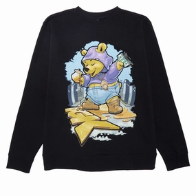 DGK Sugar Bear Sweatshirt - Black Restaurant Equipment DVDs