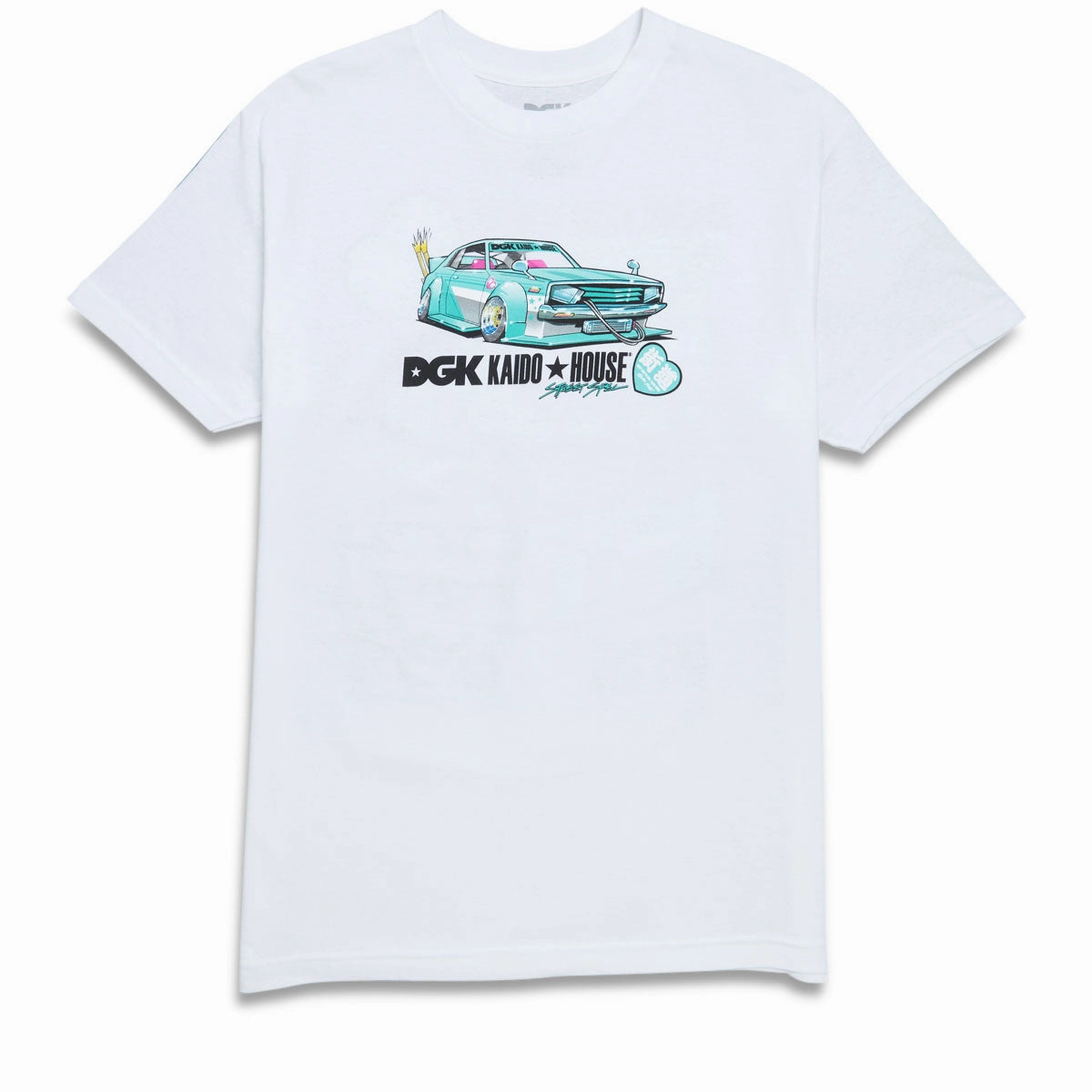 DGK x Kaido House Zokusha T-Shirt - White Aviation Tools