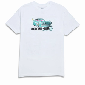 DGK x Kaido House Zokusha T-Shirt - White Aviation Tools
