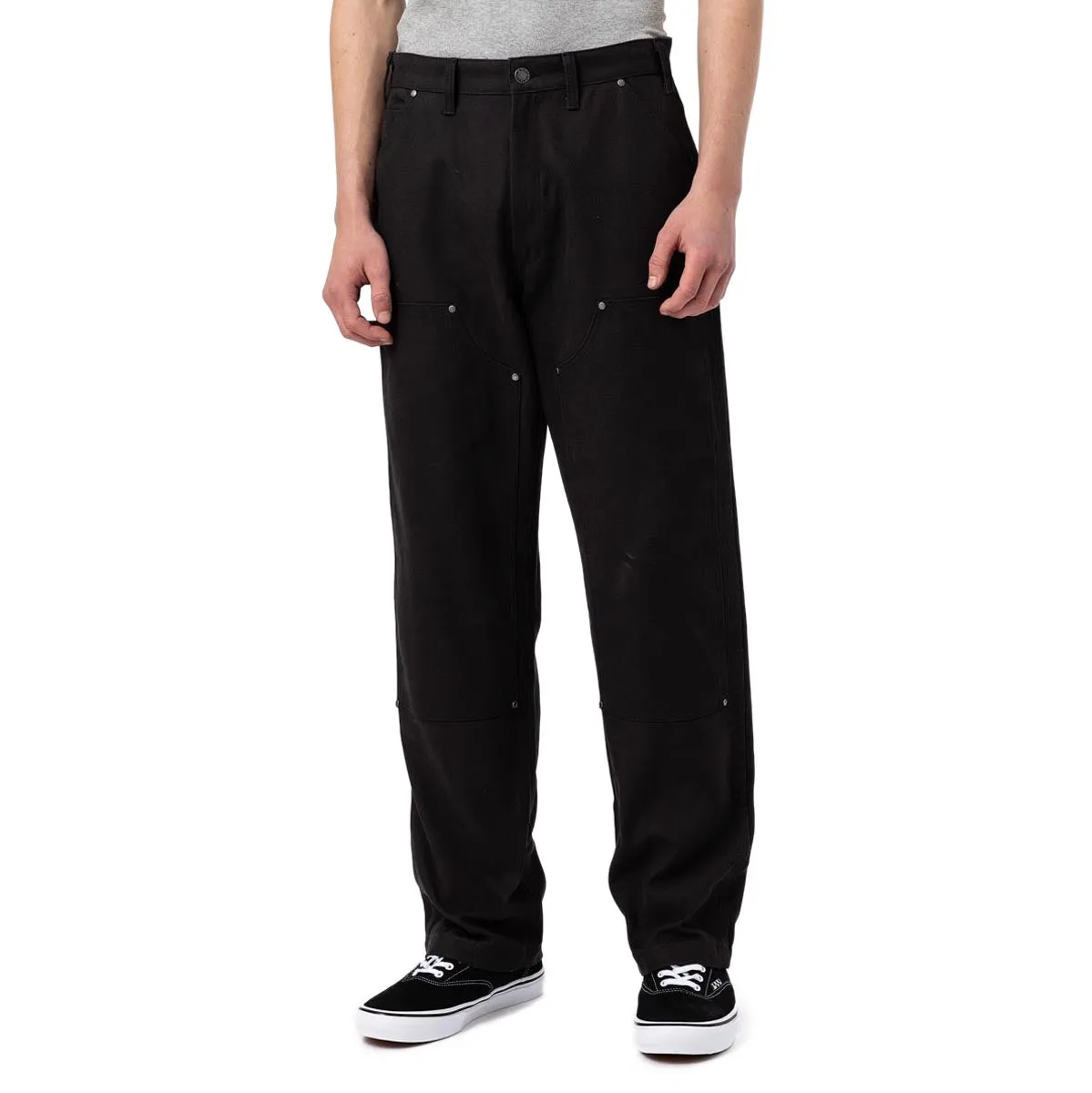 Dickies Duck Canvas Utility Pants - Stonewashed Black Events Toner
