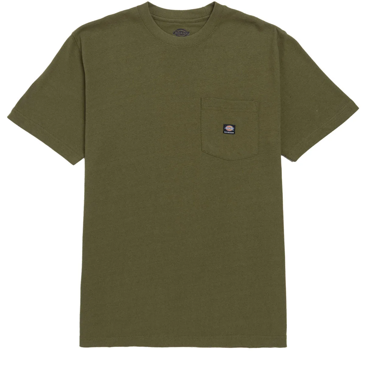 Dickies Heavyweight Pocket T-Shirt - Dark Olive Fitness Trackers Copiers