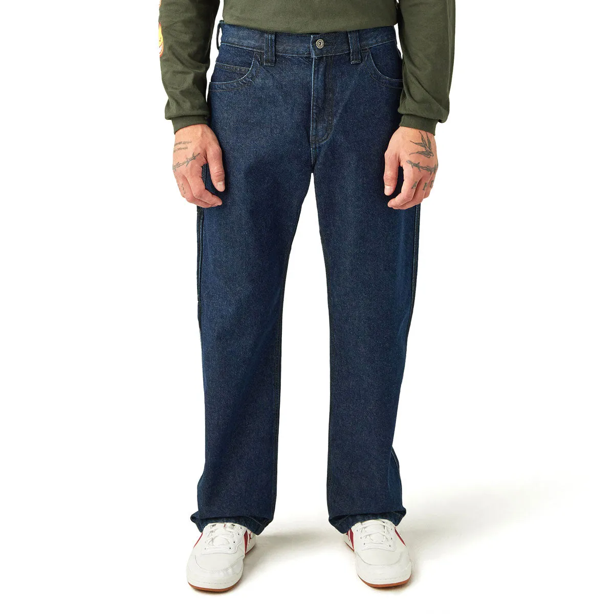 Dickies Skate Denim Jeans - Dark Wash Pet Clothes Travel Bags