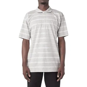 Dickies Skate Temp-IQ Christainburg Polo Shirt - Heather Grey Tri Stripe Tape Personal Care