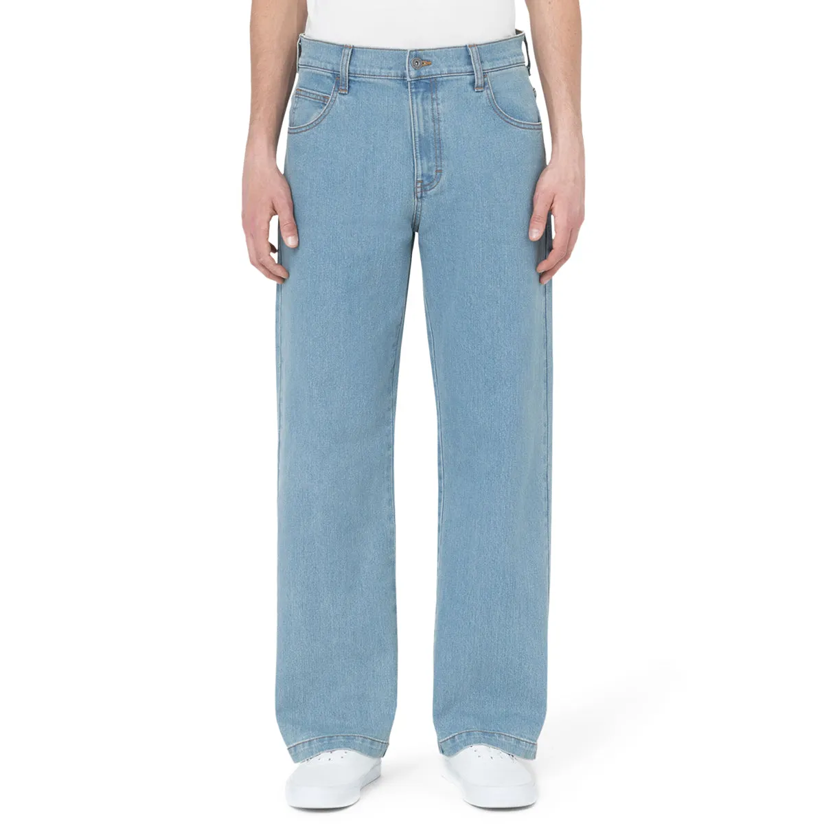 Dickies Wingville Denim Jeans - Light Denim Electronics Motorcycle Gear