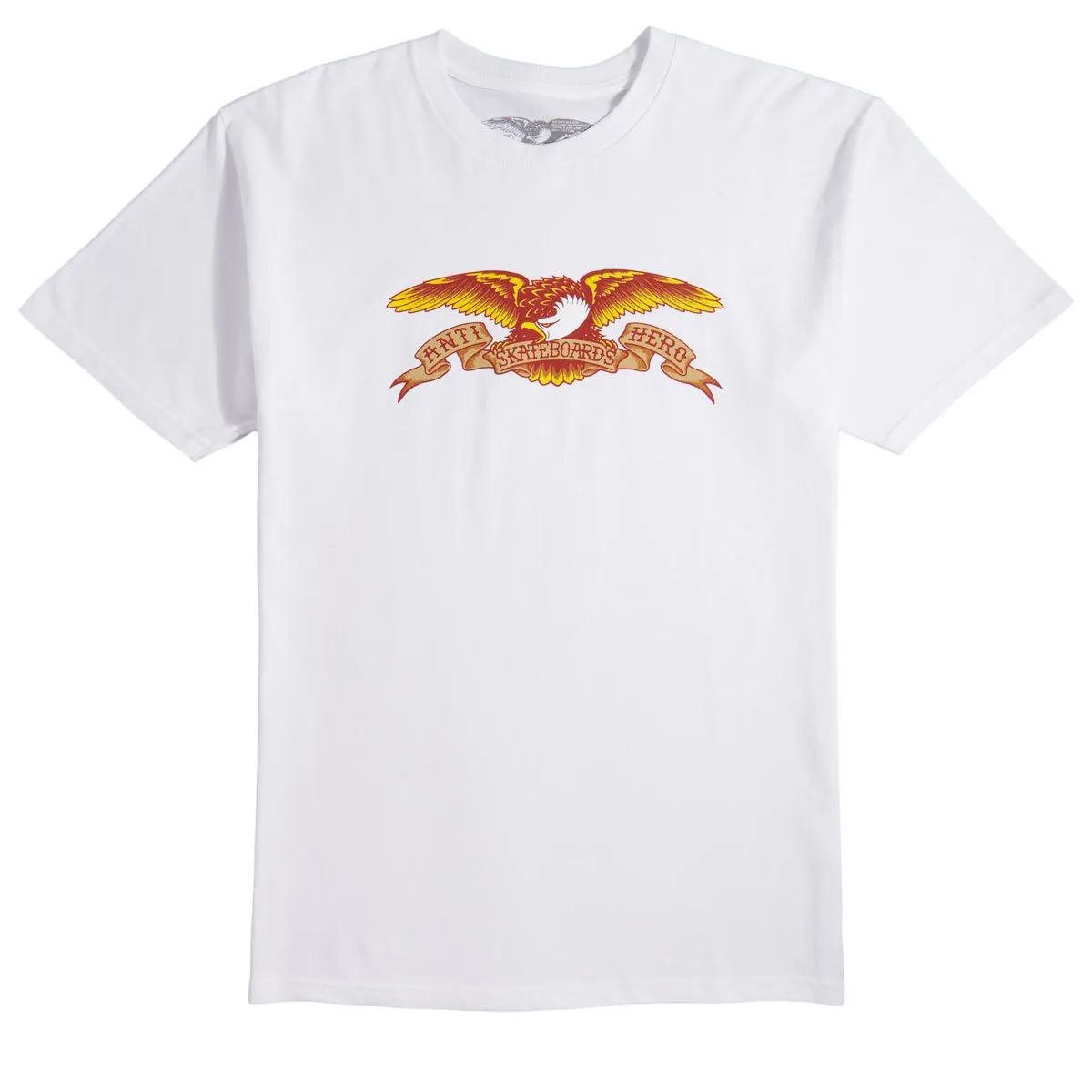 Diet & Nutrition Anti-Hero Eagle T-Shirt - White Eco-Friendly