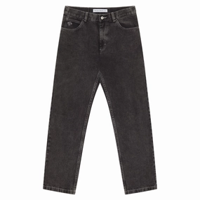 Diet & Nutrition Polar 89! Denim Jeans - Silver Black Handmade
