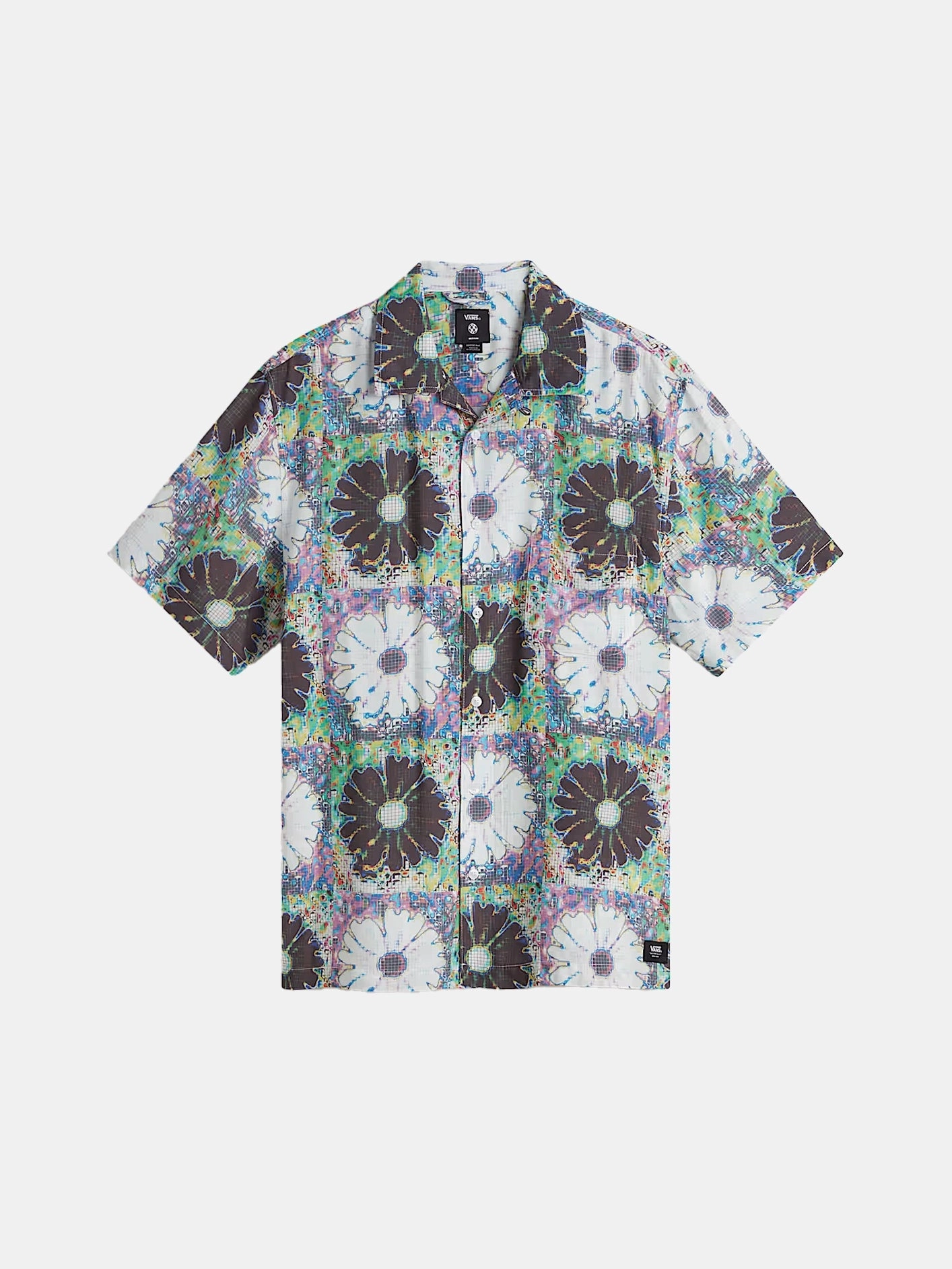 Digitals SS Woven "White/Multi" Deep Black Market Day