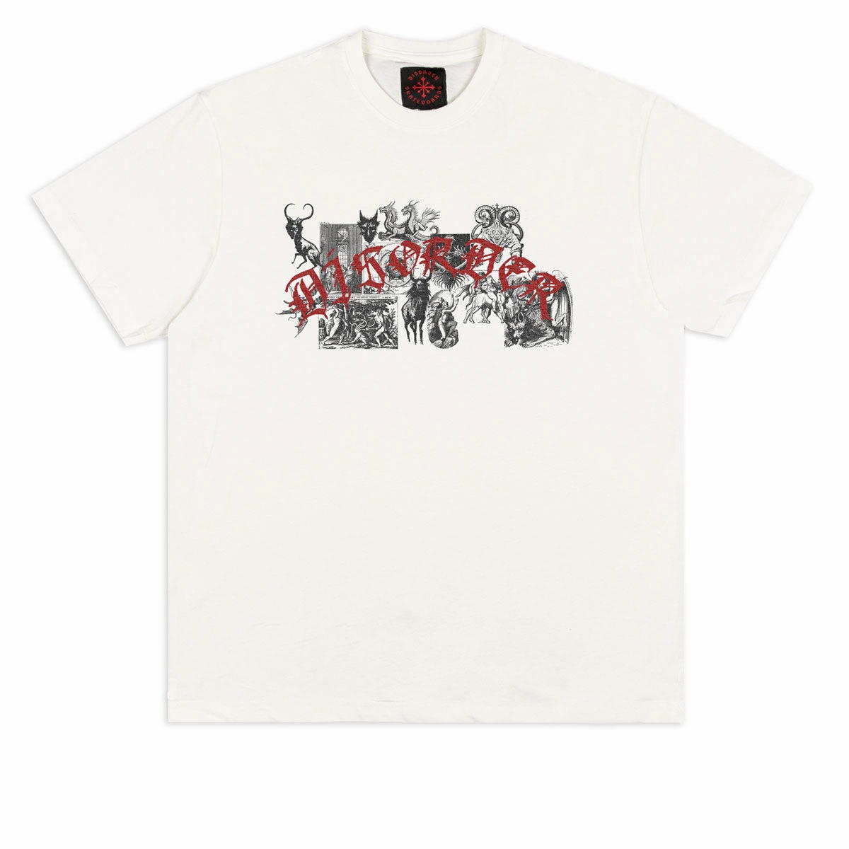 Disorder Beast T-Shirt - White Socks ATV Parts