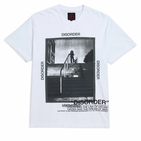 Disorder Jah T-Shirt - White Memorabilia Trailer Parts