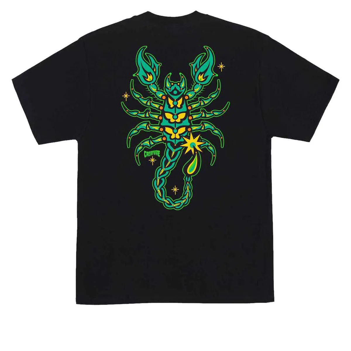 Diving Boards Creature Deadly Sands T-Shirt - Black Plumbing