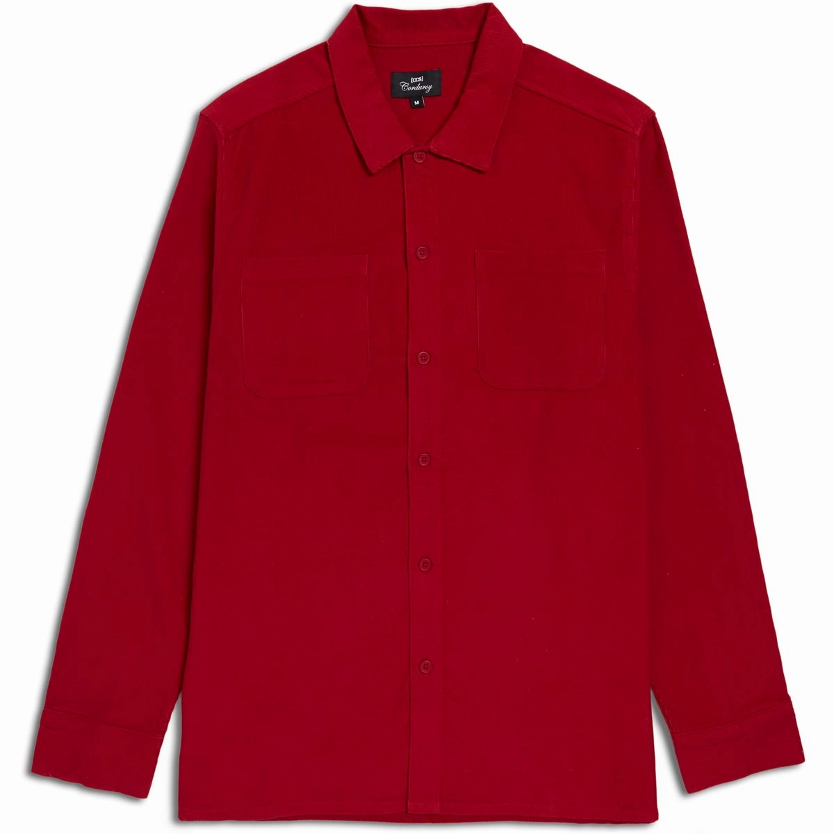 Diving Boards CCS Long Sleeve Corduroy Shirt - Crimson Posters