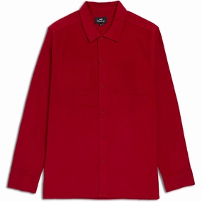 Diving Boards CCS Long Sleeve Corduroy Shirt - Crimson Posters