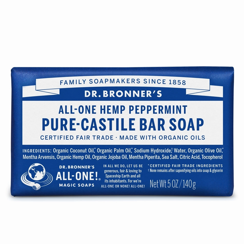 Dr. Bronner Peppermint Pure Castile Soap