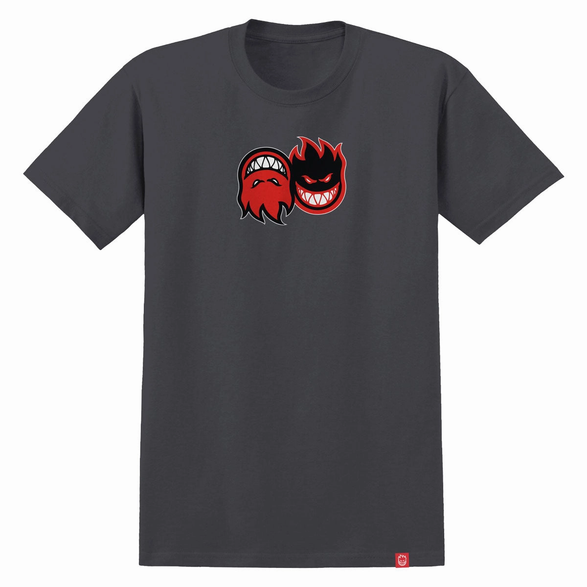 Dropshipping Spitfire Youth Eternal Fill T-Shirt - Charcoal/Red/White Puzzles