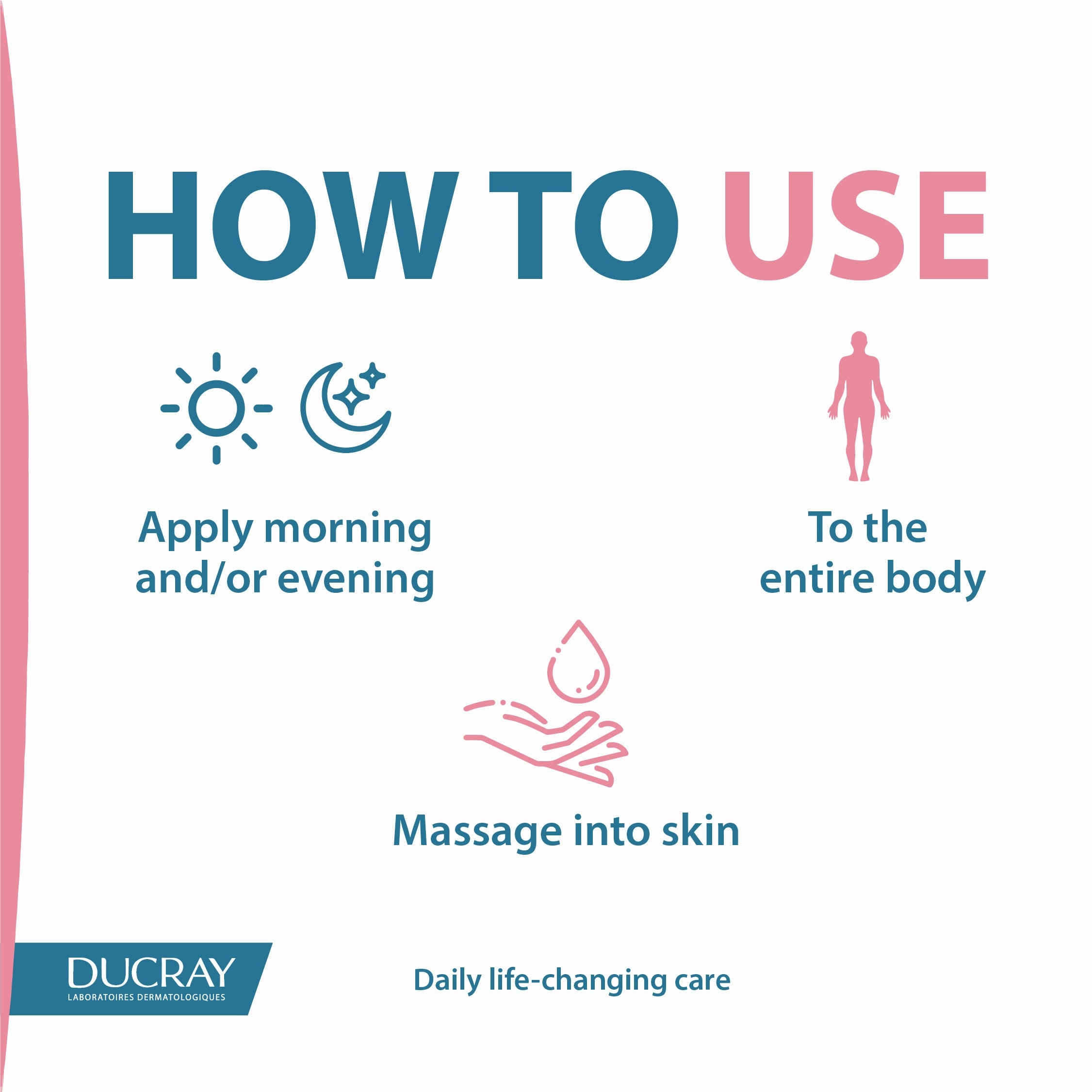 Ducray Daily Hydrating Body Care For Normal To Dry Skin 400ml