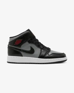 NIKE AIR JORDAN1 MID GS SHADOW RED Peak Fit Elegant shock absorption