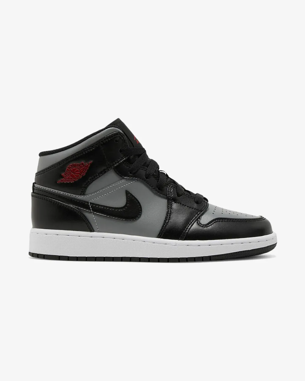 NIKE AIR JORDAN1 MID GS SHADOW RED Peak Fit Elegant shock absorption