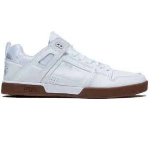 DVS Comanche LT Shoes - White/White/Gum Kindergarten Gear Nails