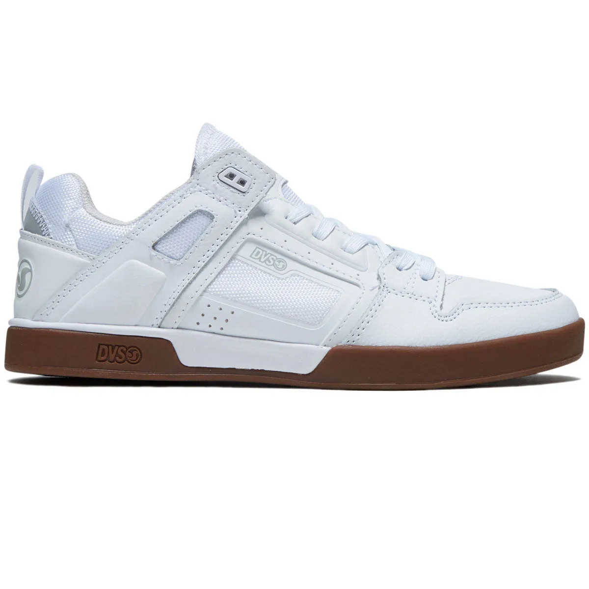DVS Comanche LT Shoes - White/White/Gum Kindergarten Gear Nails