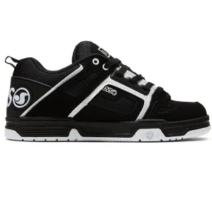 DVS Comanche Shoes - Black/White Nubuck Chef Wear Classic Styles