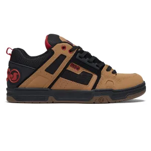DVS Comanche Shoes - Tan/Black/Red Nubuck Pet Beds Football Cards