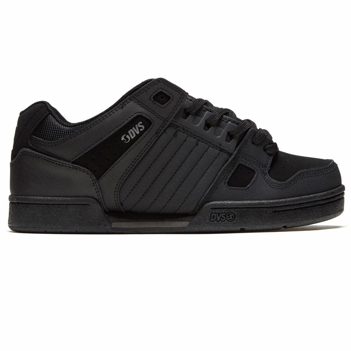 DVS Celsius Shoes - Black/Black Leather Makeup Removers Flights