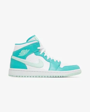 NIKE AIR JORDAN1 MID WMNS WASHED TEAL MARINE BLUE Quick piece