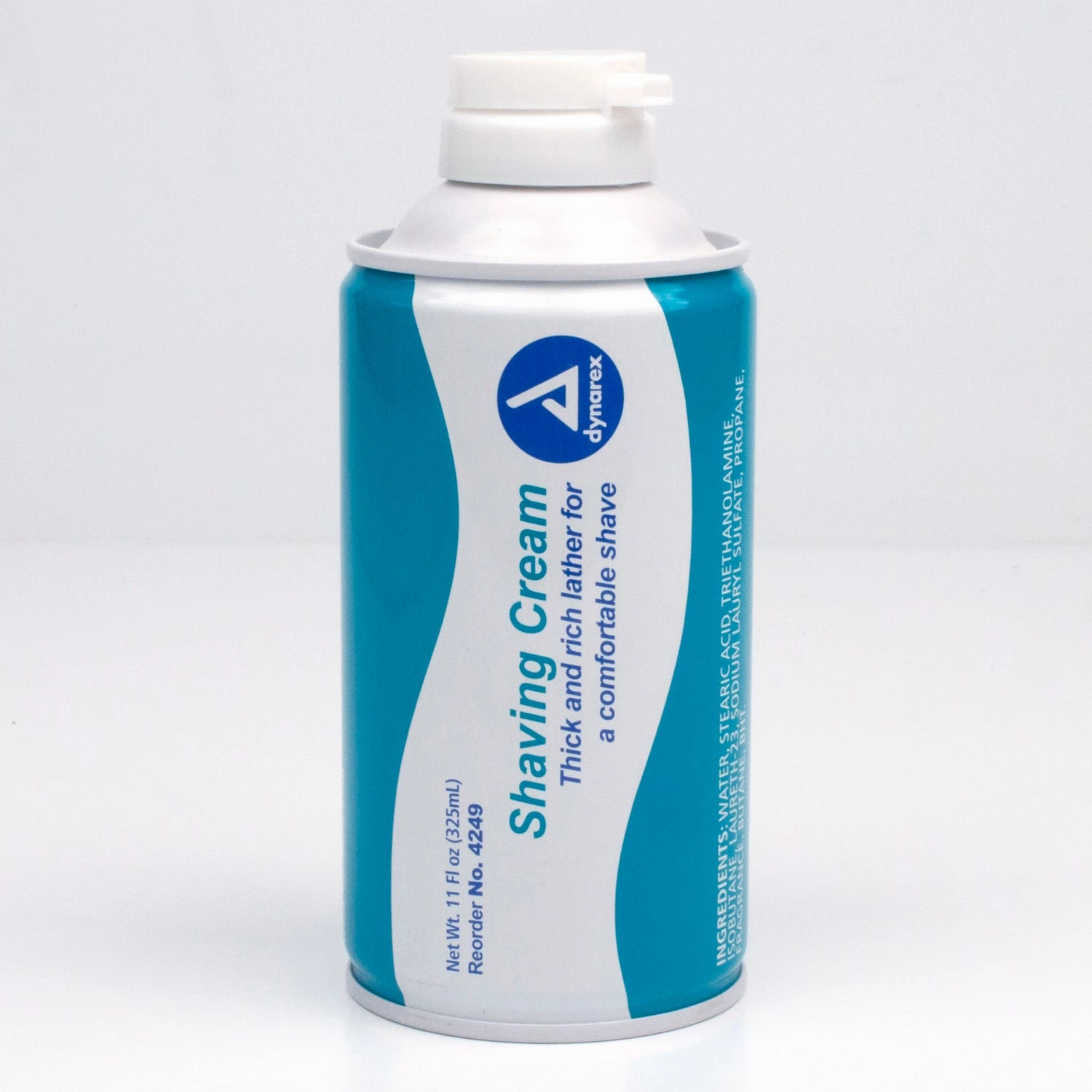 Dynarex Shaving Cream 11 oz. Aerosol Can, Case of 12