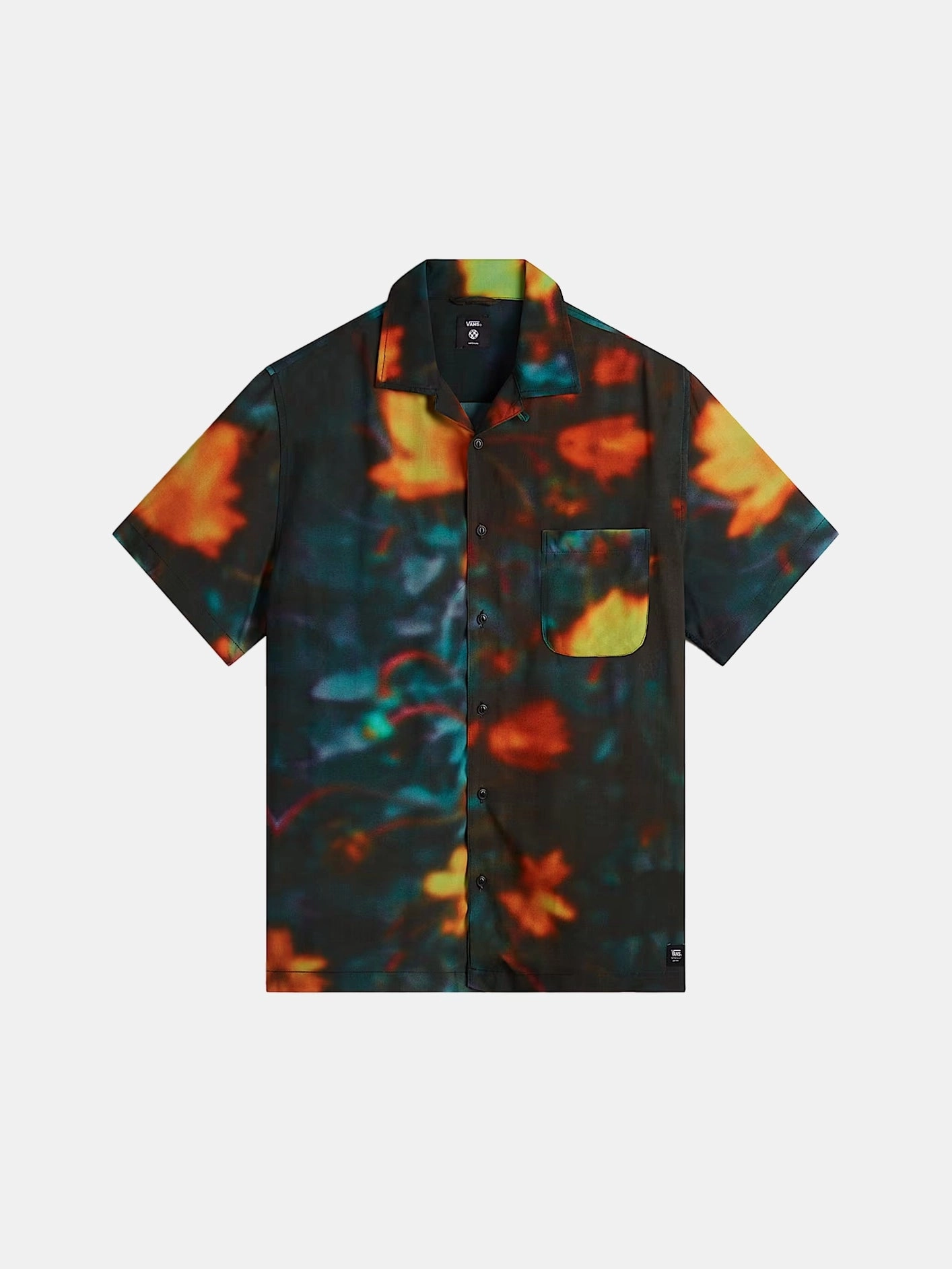 Tranquil SS Woven "Black/Multi" Creek Path