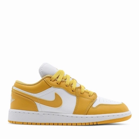 All-Day Durability NIKE AIR JORDAN1 LOW WHITE POLLEN GS (NEW)