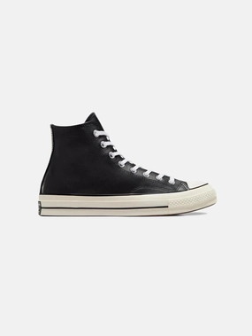 Chuck 70 Leather - Black Versatile Fit Easy Step