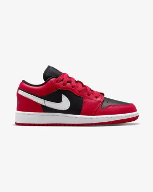 Tennis Court NIKE AIR JORDAN 1 LOW GS BLACK VERY BERRY