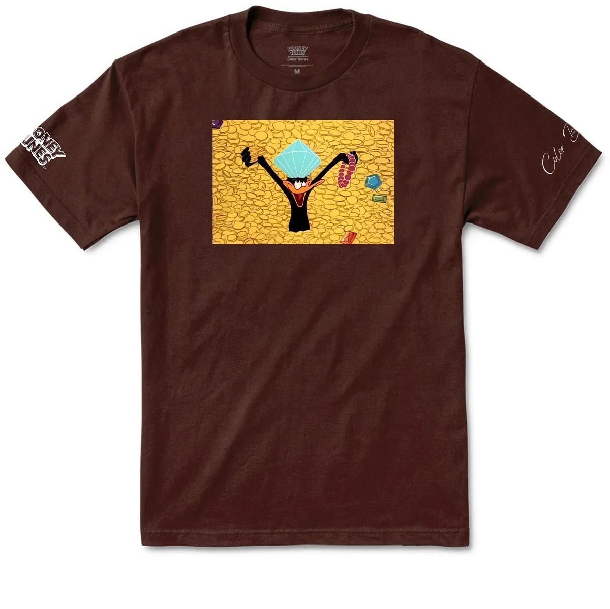 Electrical Supplies Color Bars x Looney Tunes Riches T-Shirt - Chocolate Customer Reviews