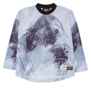 Electrical Supplies Fucking Awesome Cerberus Moto Long Sleeve Jersey - Black Movies