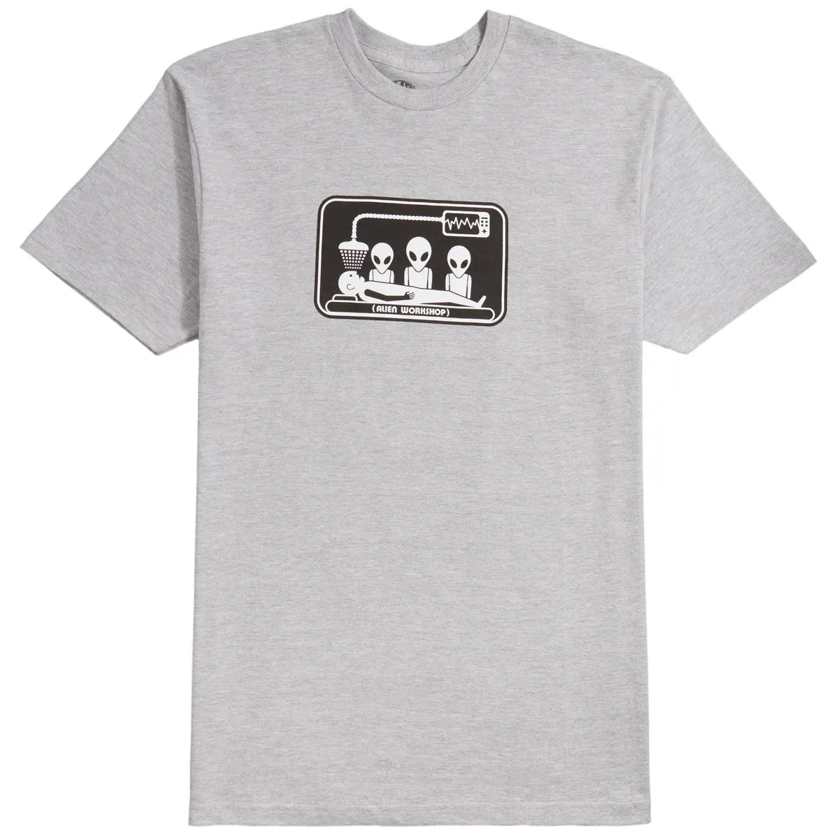 Electronics Alien Workshop Abduction T-Shirt - Heather Grey Shorts