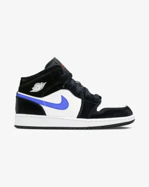 NIKE AIR JORDAN1 MID RACER BLUE GS Fresh stability Free Motion