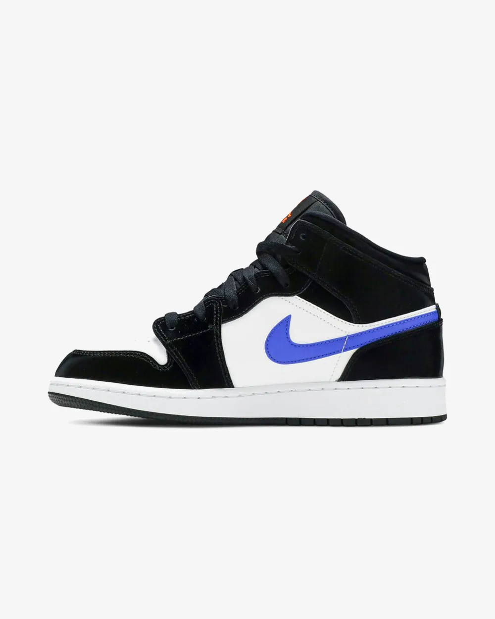 Elevated durability NIKE AIR JORDAN1 MID RACER BLUE GS