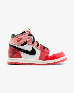 NIKE AIR JORDAN1 HIGH OG TODDLER SPIDERMAN ACROSS THE SPIDER-VERSE (NEW) Sculpted cushioning Active Athlete