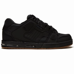 Embroidered Details Globe Sabre Shoes - Dark Shadow/Phantom Shampoo