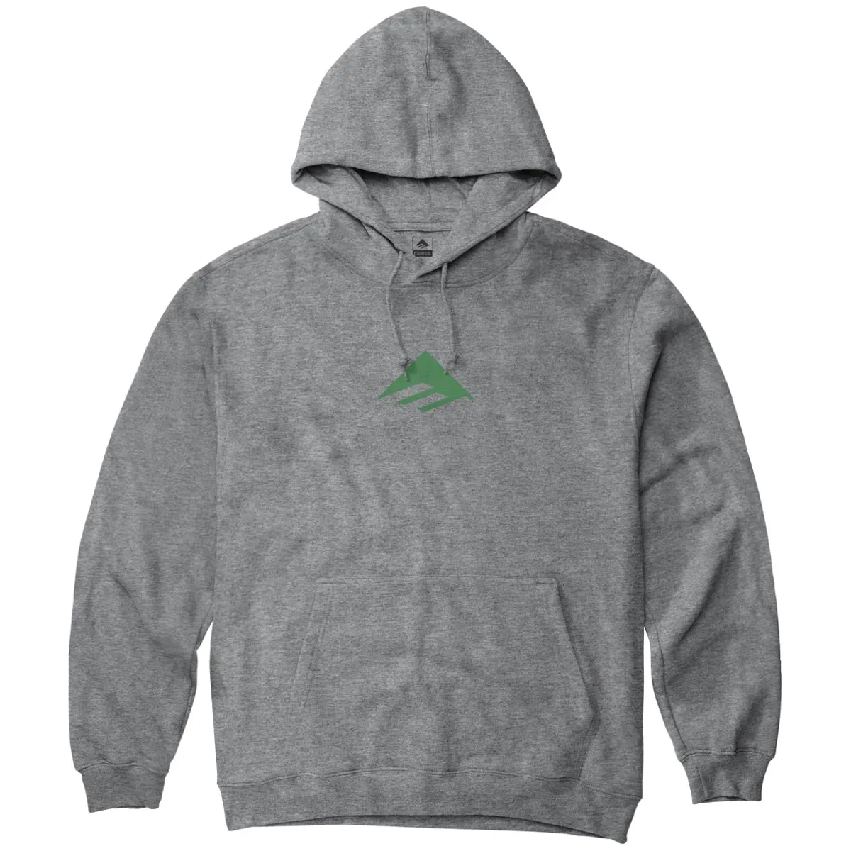 Emerica Triangle Hoodie - Grey/Heather Football Cards Chef Wear