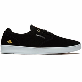 Emerica Romero Laced Shoes - Black/White Fashion Staples Fair Trade