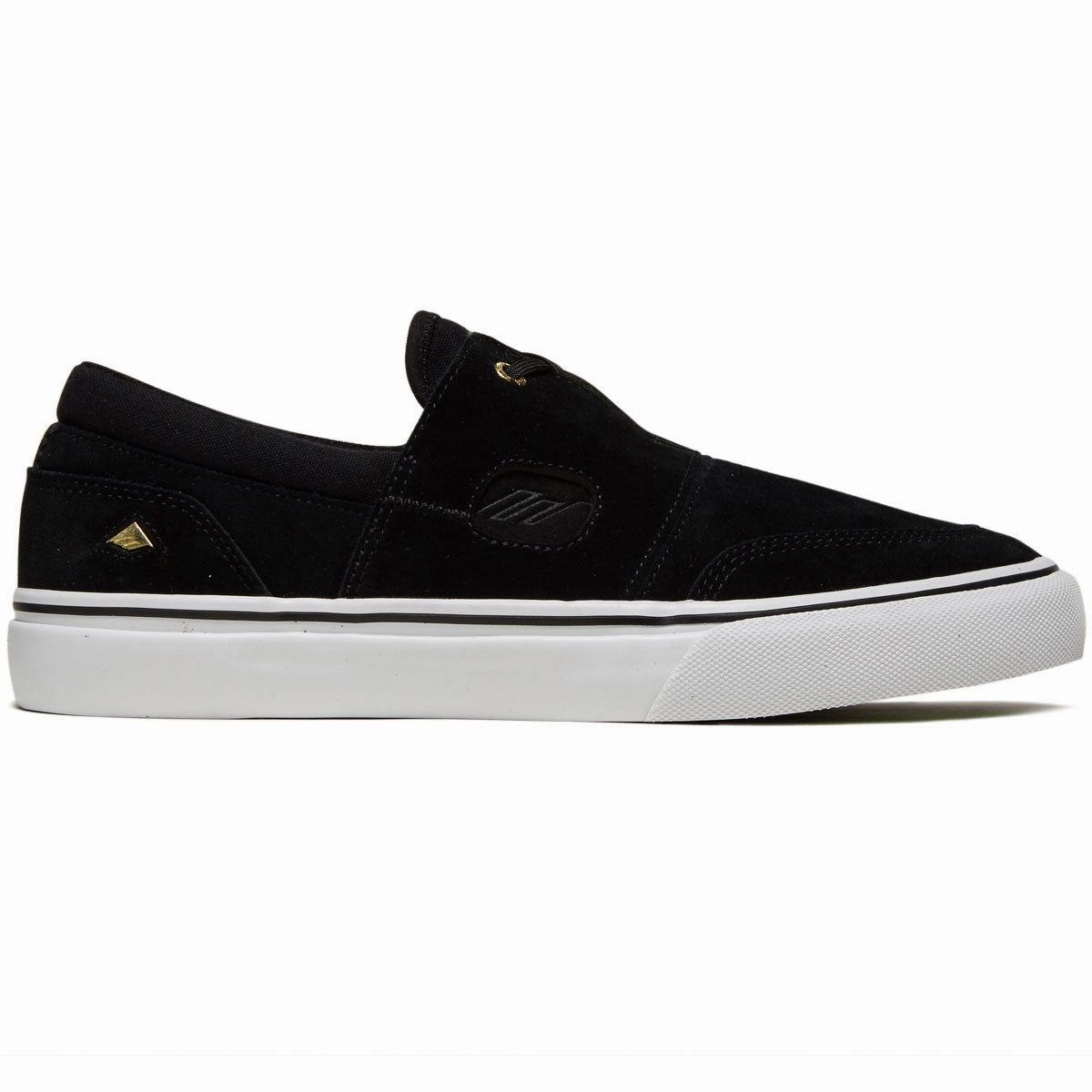 Emerica Servold Shoes - Black/White/Gold Packaging Materials Collectibles