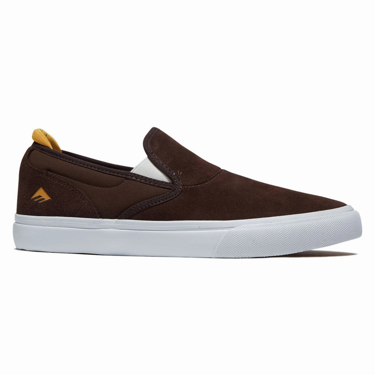 Emerica Wino G6 Slip-On Shoes - Brown/Tan Industrial Clothing Hospitality Supplies