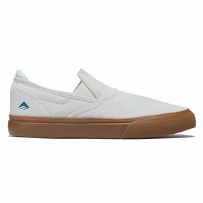 Emerica Wino G6 Slip On Shoes - White/Tan Balloons Luxury Fashion