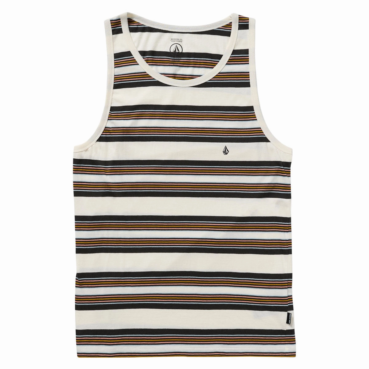 Entertainment Volcom Parotic Tank Top - Off White Coats