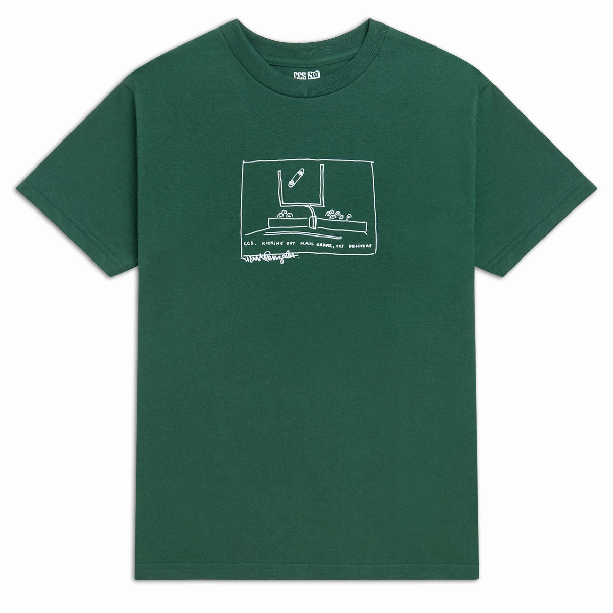 Envelopes CCS Gonz 2001 Reissue T-Shirt - Forest Board Games
