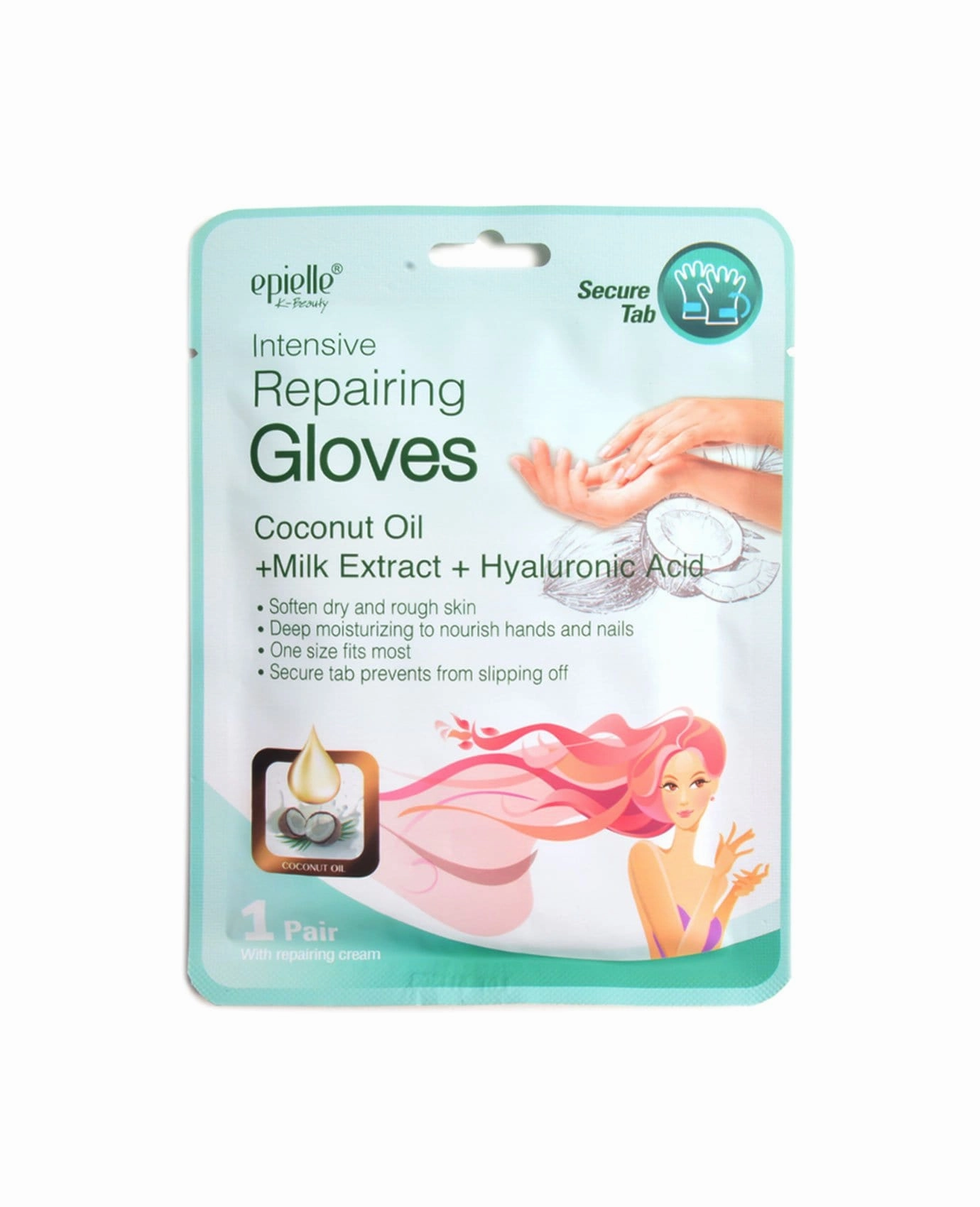 Epielle Repairing Gloves With Coconut Oil