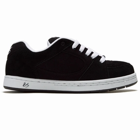 eS Accel Og Shoes - Black/White/Black Modern Fashion Silk Fabric
